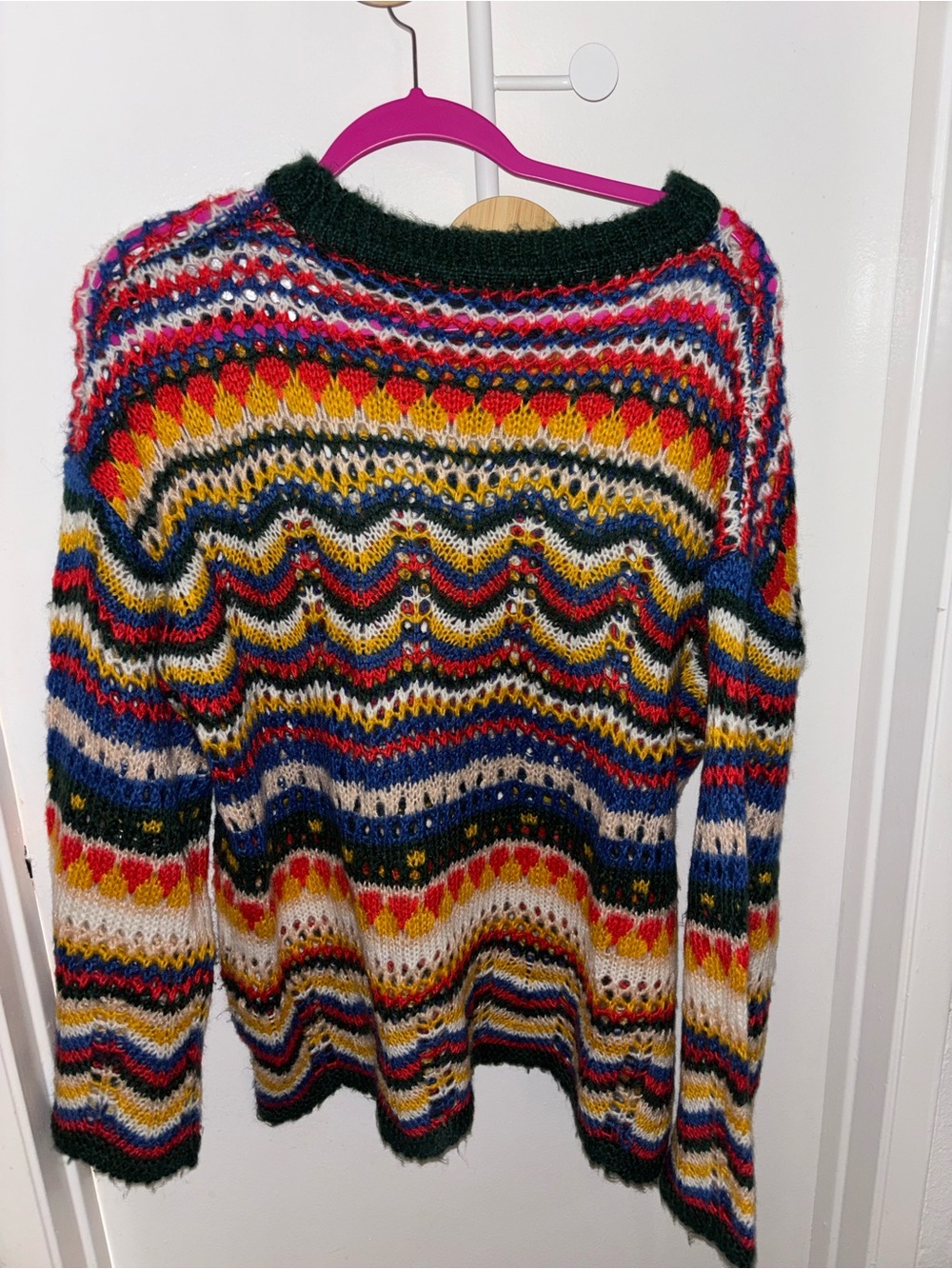 Bell Sleeve Striped Sweater - Picture 2 of 3